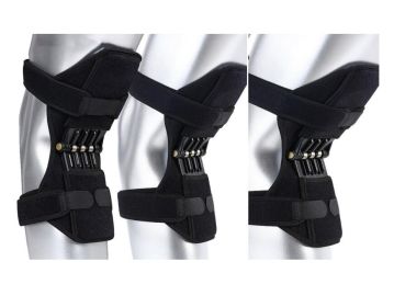 High Quality Knee Brace Patella Booster Spring Knee Brace Support For Mountaineering Squat Sports Knee Booster (Option: 3Pcs)