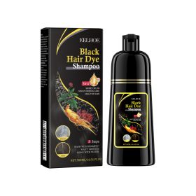Removing Dandruff And Black Hair Shampoo Black (Option: 2pc)