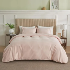Serta Simply Clean Pleated Duvet Cover Queen (Option: Style2)
